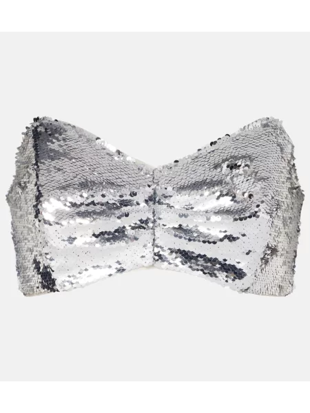 Sutien Simone Rocha argintiu