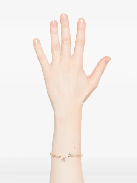 Brăţară Swarovski de cristal auriu