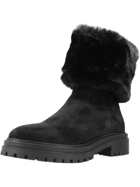 Geox Buty Kobieta 39 EU Stylowe Buty Zimowe czarny