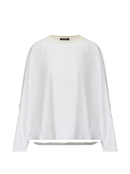 Lung tricou Fabiana Filippi alb