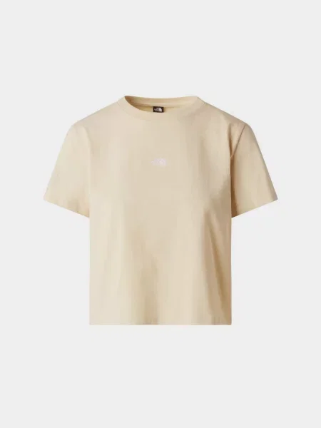 Футболка The North Face W ESSENTIAL REGULAR SHORT SLEE бежевий