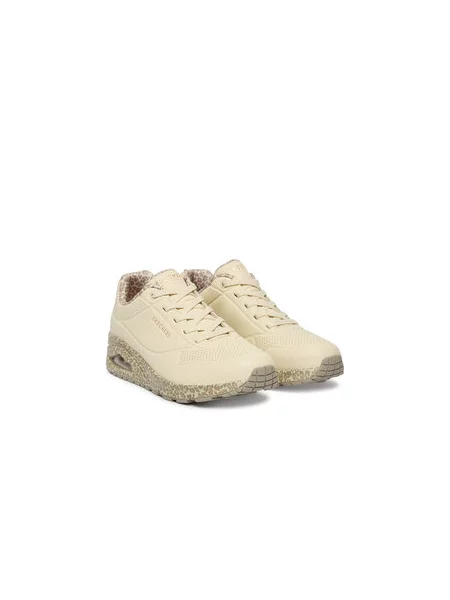 Sneakersy Skechers Uno Safari Time béžová