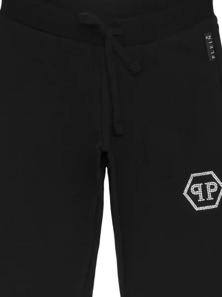 Spodnie dziecięce Philipp Plein czarne