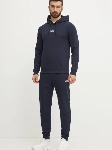 Emporio Armani trening din marin albastru