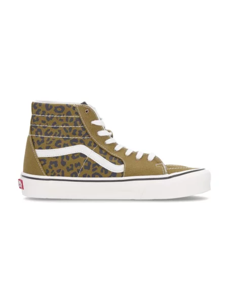 Sneakersy Vans w panterkę zielone
