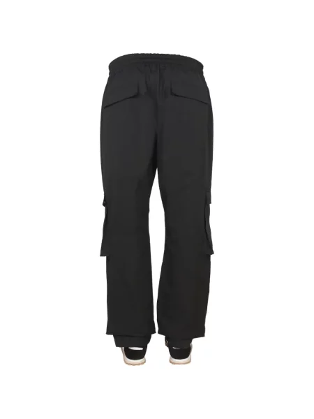 Pantaloni cargo Ih Nom Uh Nit cu autograf negru