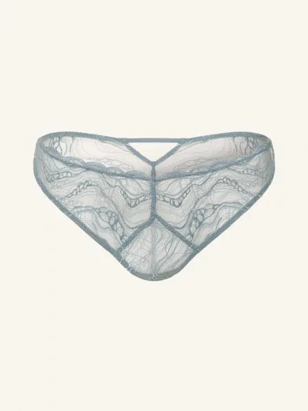Calvin Klein Kalhotky Sensual Stretch Lace černošedá