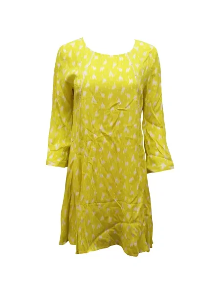 Rochie Ba&sh cu imagine de costum galben