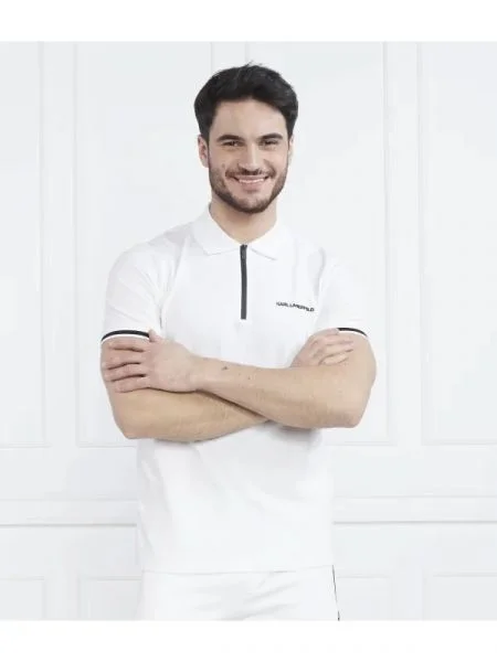 Karl Lagerfeld Polo alb
