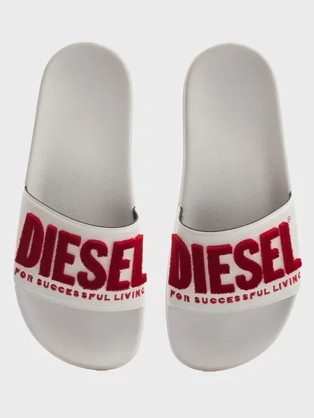 Шлепанцы Diesel белые