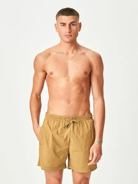 TEESHOPPEN Șorturi de baie Premium Badeshorts kaki