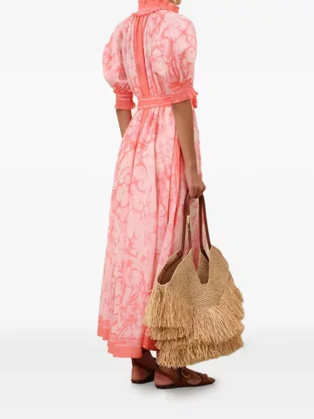 Rochie maxi Zimmermann roz
