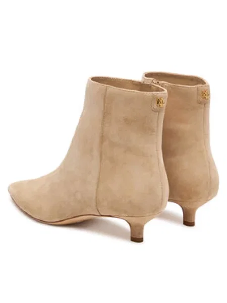 Polokozačky LAUREN RALPH LAUREN béžové