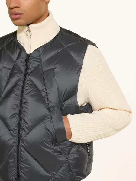 About:Blank Peří Vesta Gilet černá