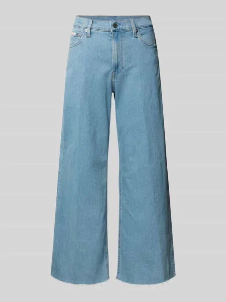 Calvin Klein Jeans Dżinsy Kobiety jednolity niebieski