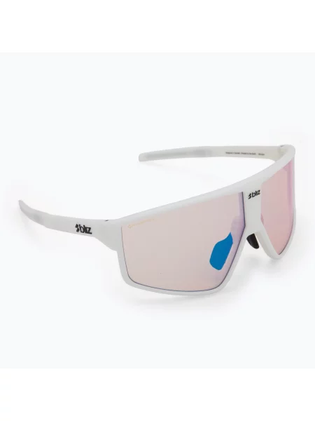 Слънчеви очила Bliz Nano Optics Nordic Light матово бяло/коралово/оранжево синьо мулти бяло