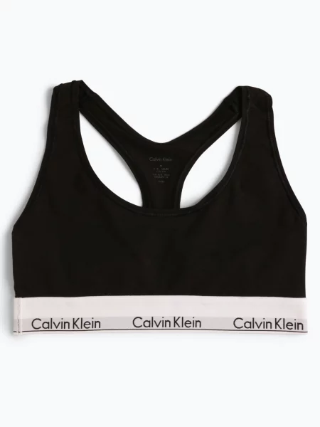 Top sportowy Calvin Klein Jeans czarny