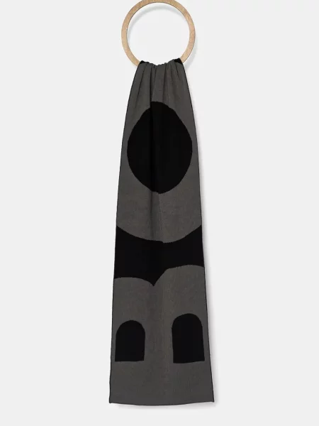 Boss Green fular barbati modelator negru