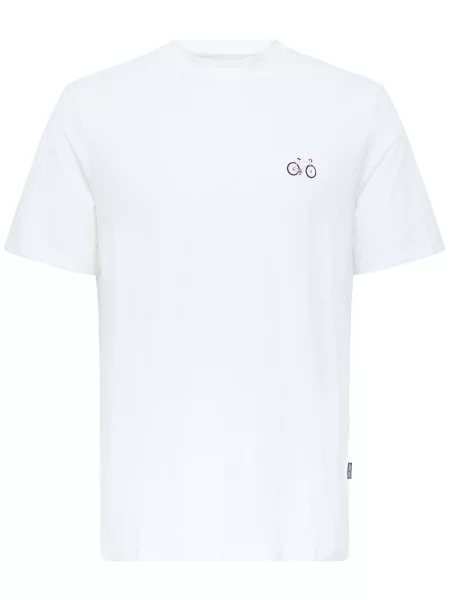 BLEND Tricou BHKENNARD' alb