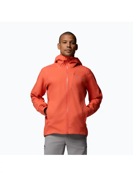 Мъжко софтшел яке Columbia Trailborne zing оранжево