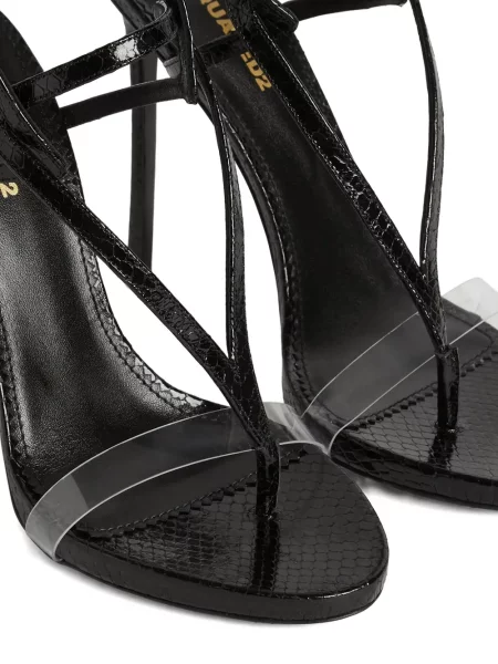 Sandale Dsquared2 din piele negru