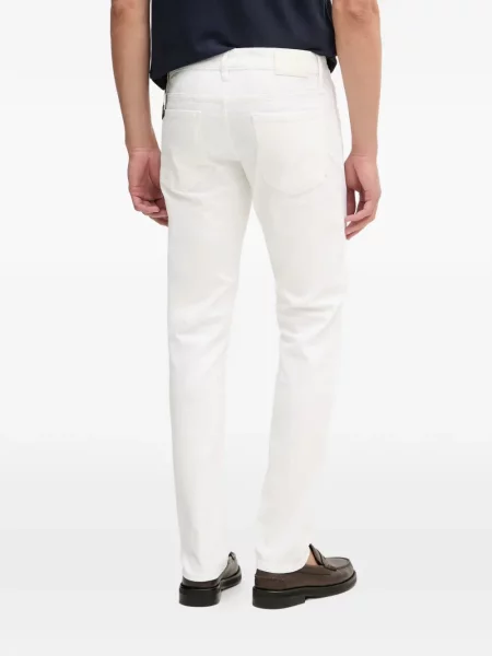 Κοκαλιάρης skinny τζιν Armani Exchange λευκό