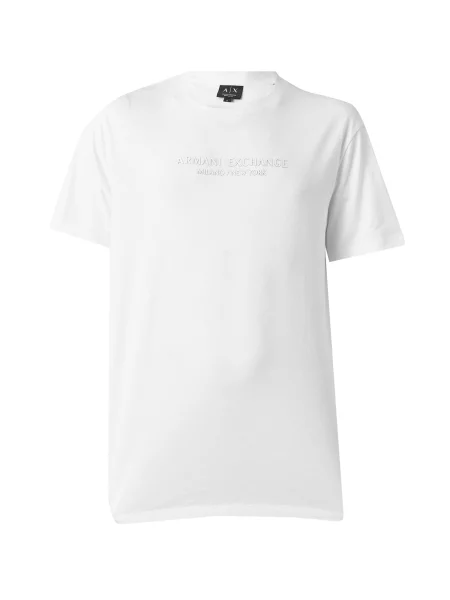 ARMANI EXCHANGE Tricou alb