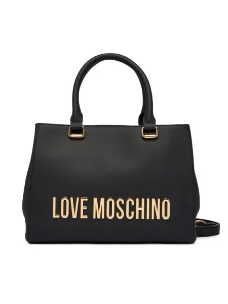 LOVE MOSCHINO Ročna torba črna