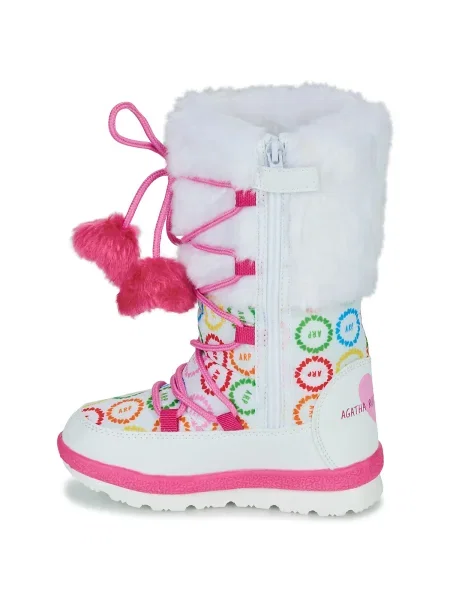 Pantofi copii Agatha Ruiz De La Prada alb