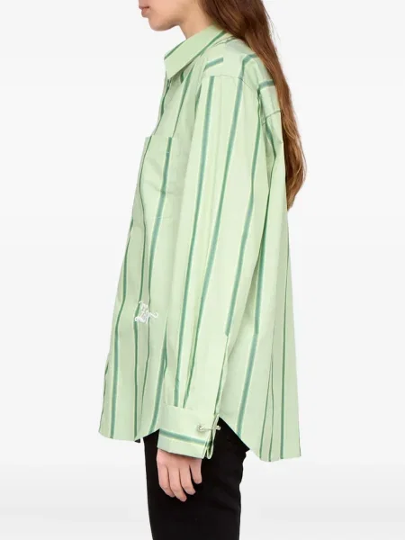 Cămașă Zadig&voltaire cu dungi verde