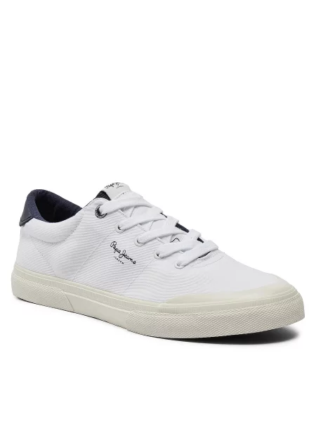 Αθλητικά Pepe Jeans Kenton Serie M White λευκό