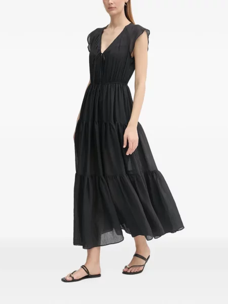 Rochie maxi Gaudi fără mâneci negru