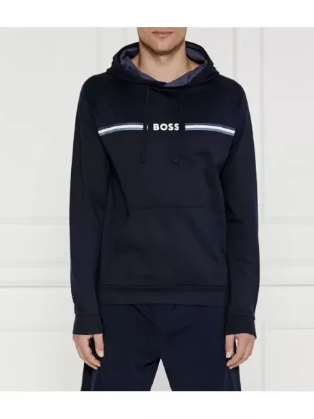 BOSS BLACK Hanorac negru