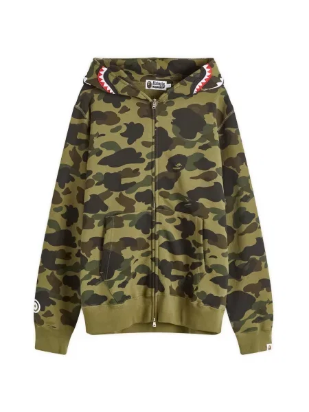Bluza z kapturem A Bathing Ape® zielona