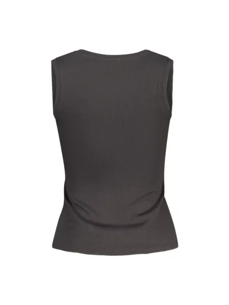 Podkoszulka Tommy Jeans elegancka czarna