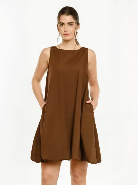 Liberte Essentiel Rochie BARBEL închis maro