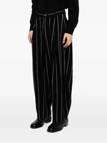 Pantaloni Uma Wang negru