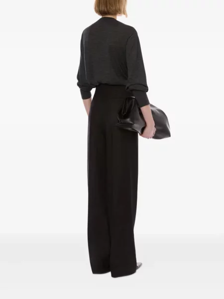 Top Alberta Ferretti de lână gri