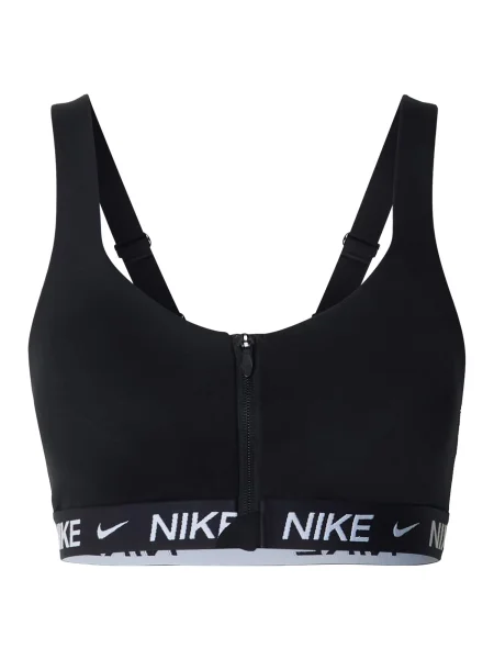 NIKE Sutien sport INDY negru alb