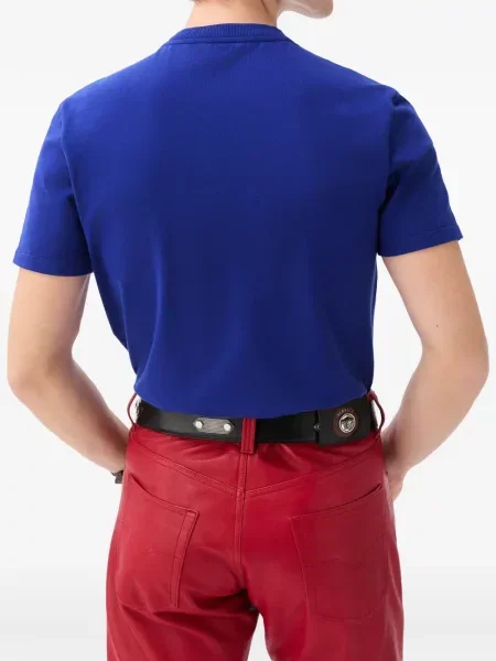 Tricou Versace din jerseu albastru