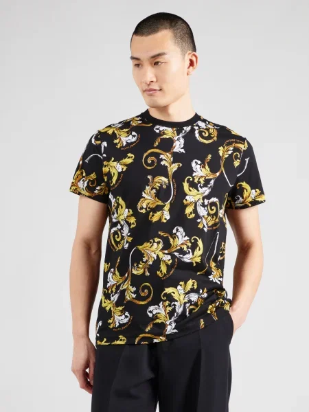 Versace Jeans Couture Majica Slim Fit črna