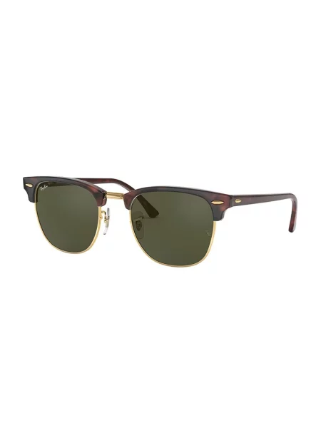 Ray-Ban Okulary Przeciwsłoneczne Clubmaster gruen brązowe