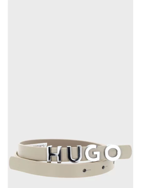 Ремінь Hugo бежевий