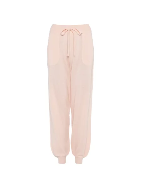 Pantaloni Eres alergare cu cordon roz
