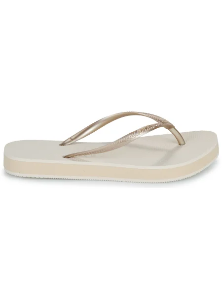 Pántos félcipő Havaianas bézs