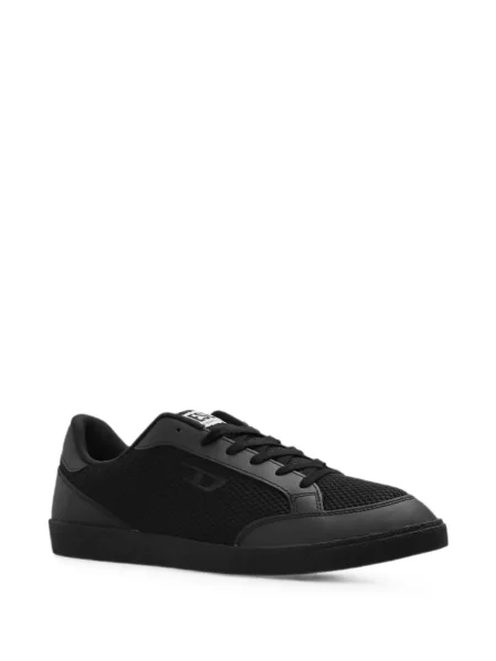Sneakerși Diesel plasă negru