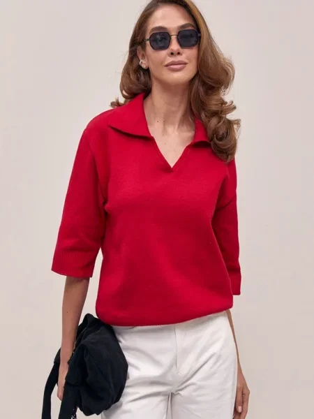 Джемпер TrikoBakh червоний