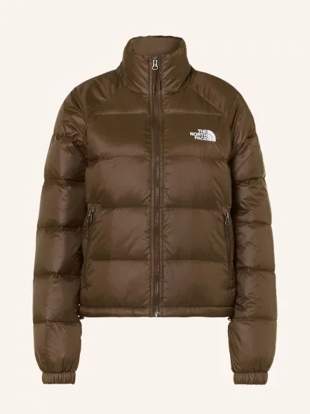 The North Face Lehká Péřová Bunda Hydrenalite hnědá