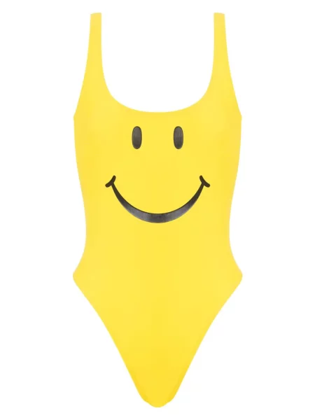 Costum de baie Moschino galben