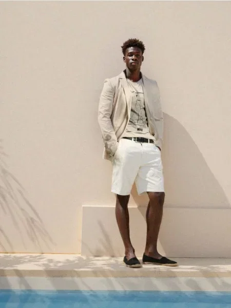 Sinsay Koszulka z nadrukiem kremowy